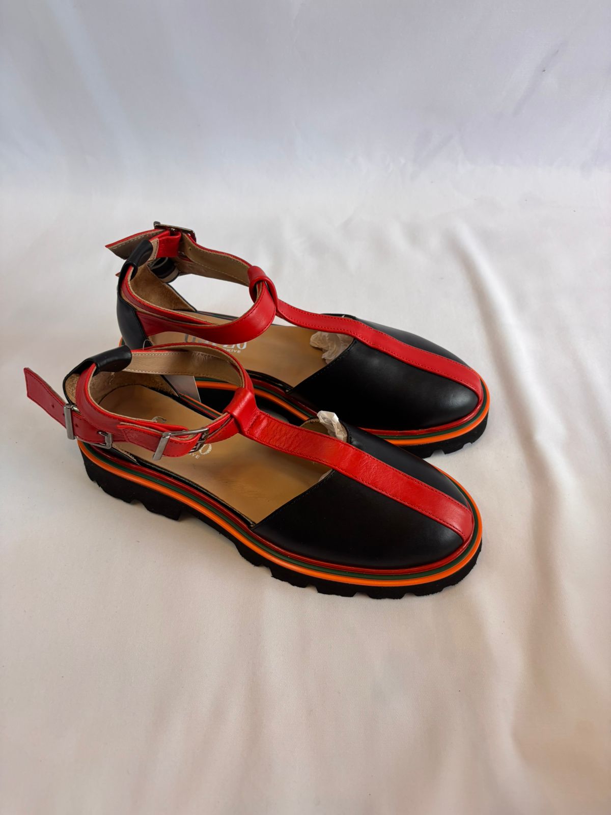 Black & Red Sandal