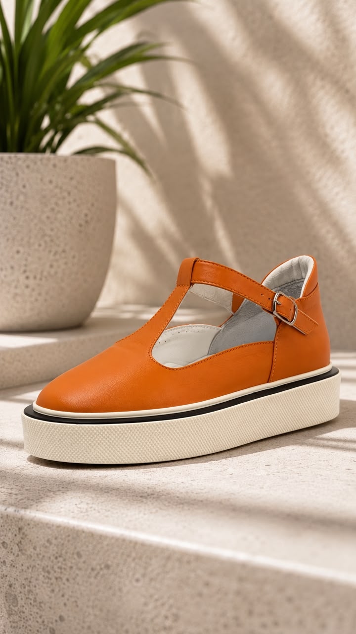 Amber T-Strap Mary Jane